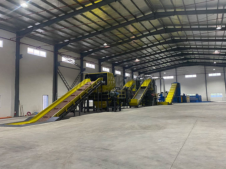 干法廢紙制漿生產線